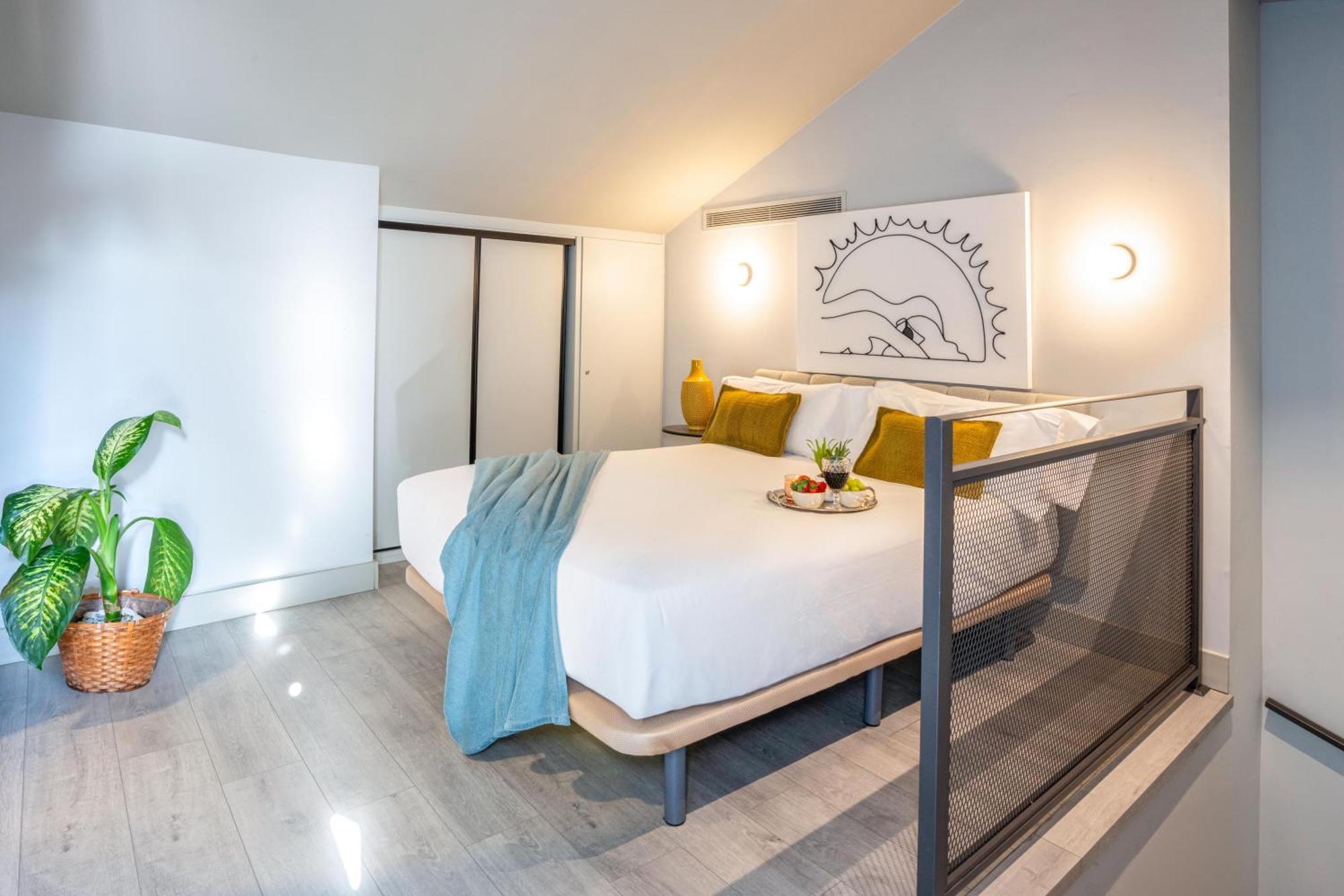Coeo Parras Design Apartments Málaga Oda fotoğraf