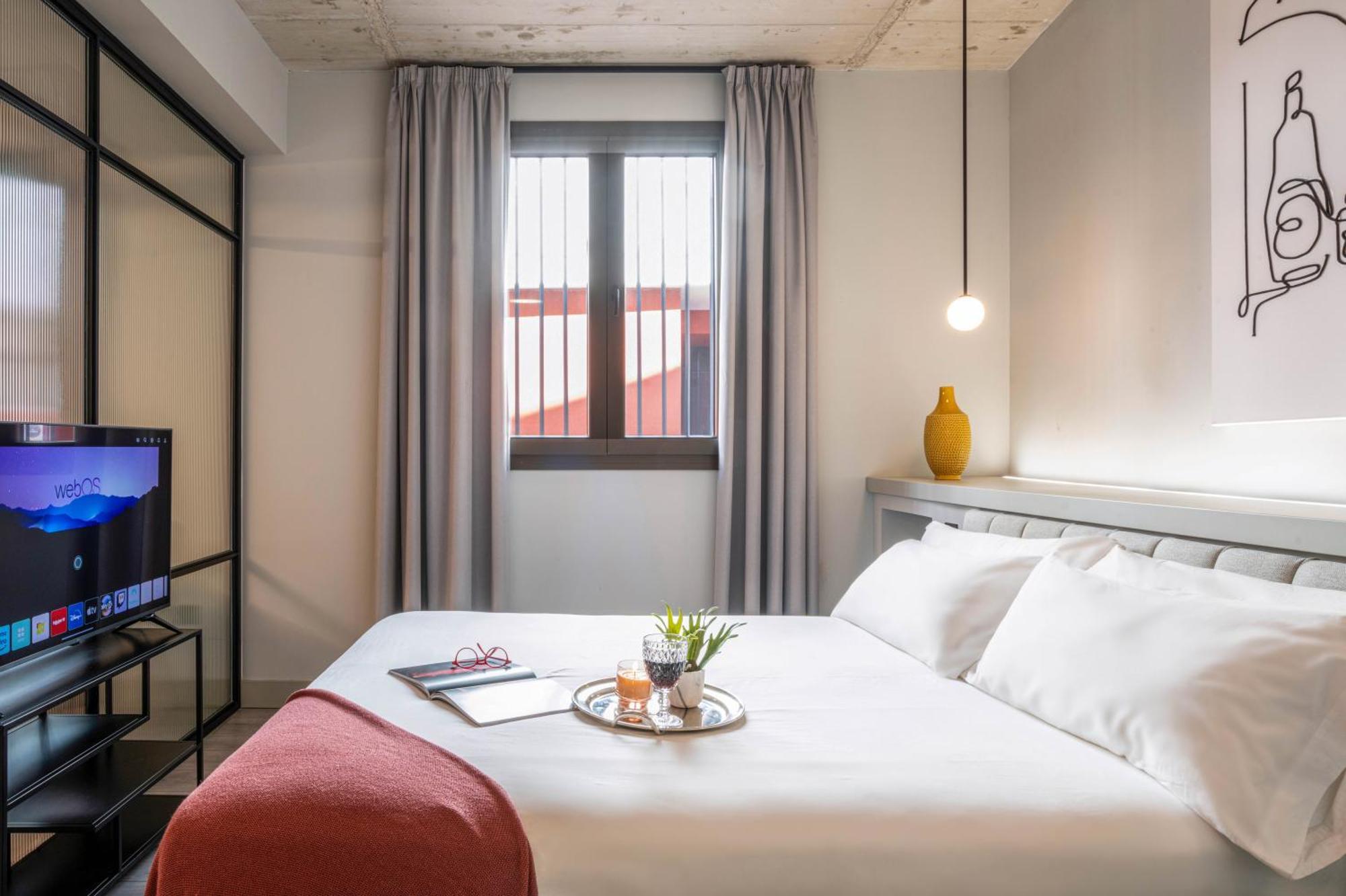 Coeo Parras Design Apartments Málaga Oda fotoğraf