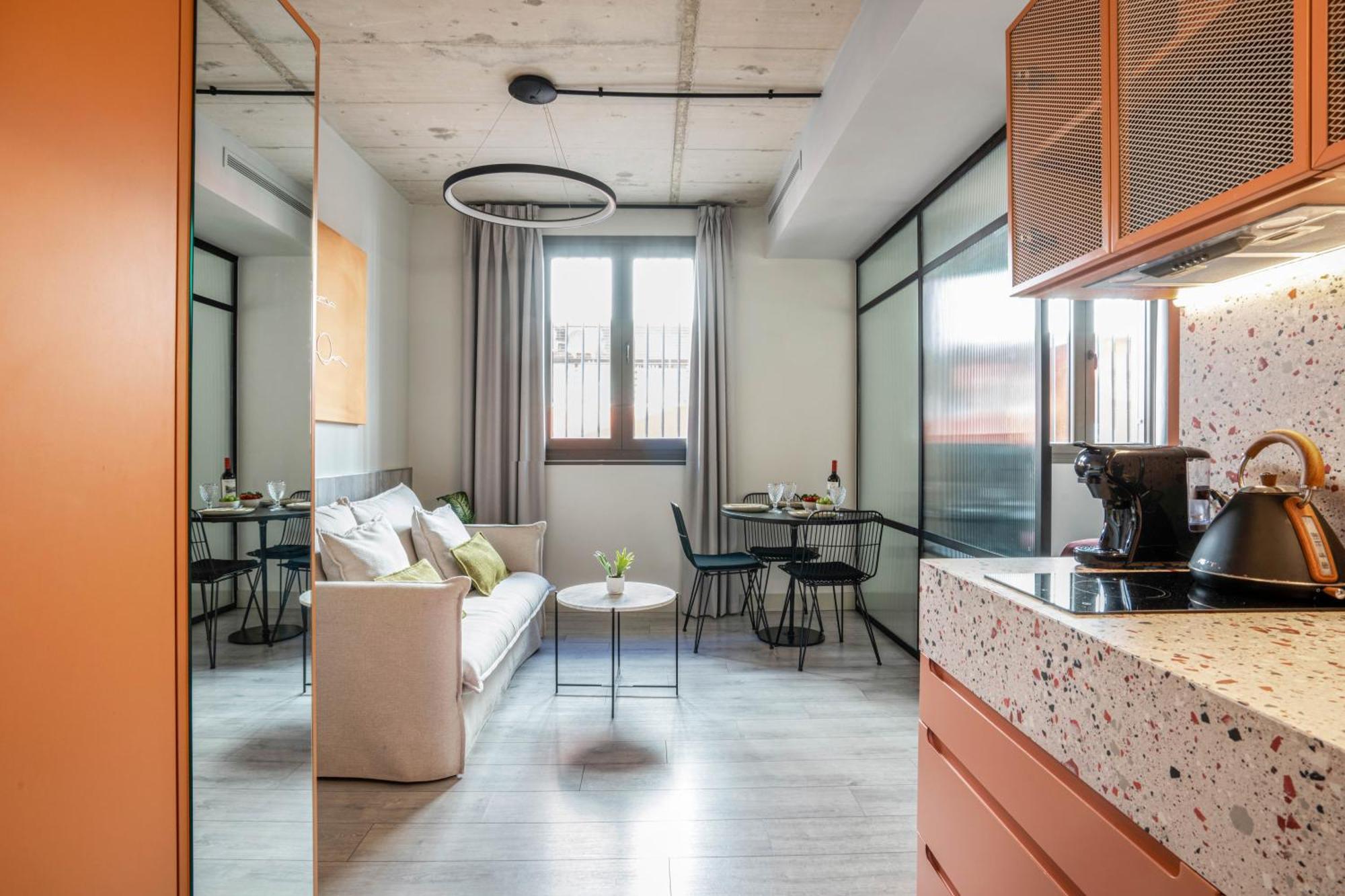 Coeo Parras Design Apartments Málaga Oda fotoğraf