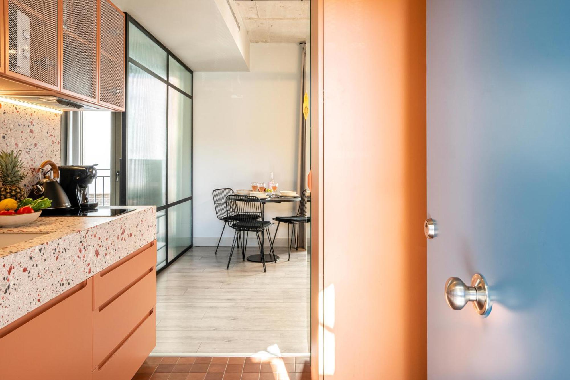 Coeo Parras Design Apartments Málaga Oda fotoğraf