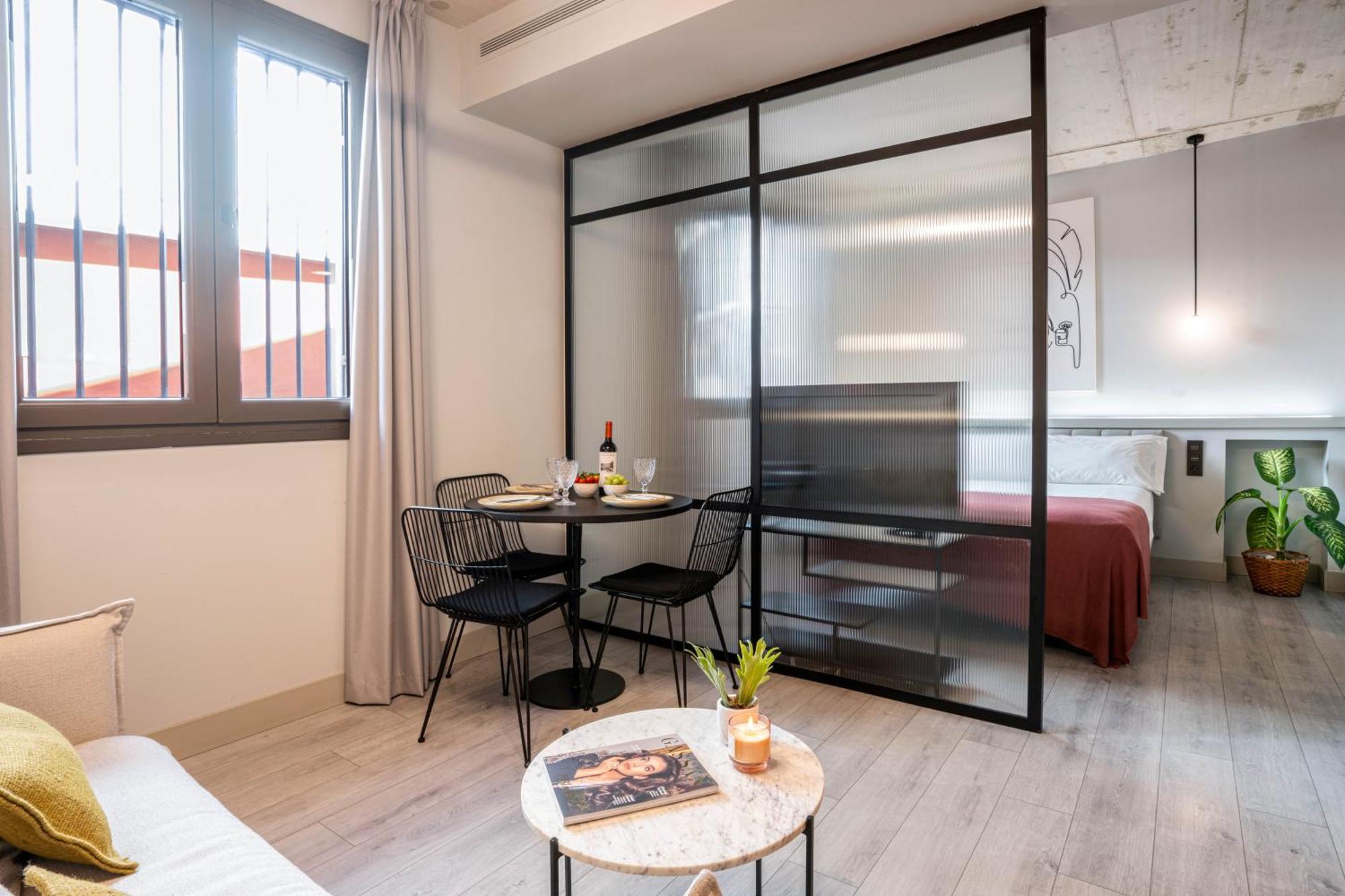 Coeo Parras Design Apartments Málaga Oda fotoğraf